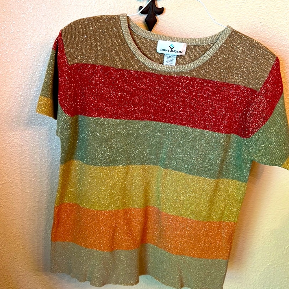 Erin London Striped Top